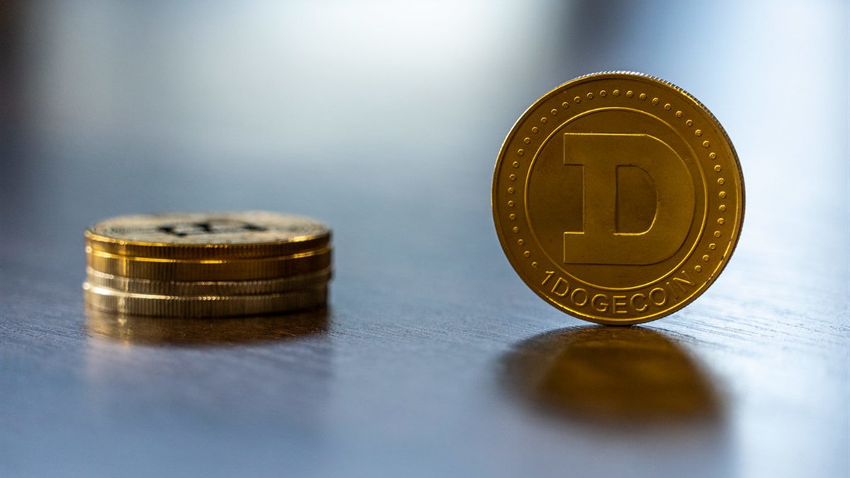 A Dogecoin casino deposit moves the coin represented by this physical dogecoin from a player wallet to an operator address