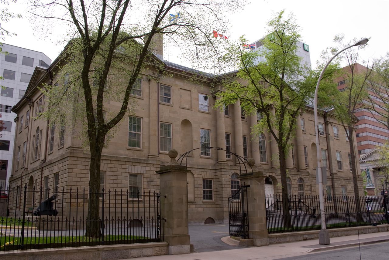 Province House in Halifax, where Nova Scotia sets the gambling policy behind the licensed online casino