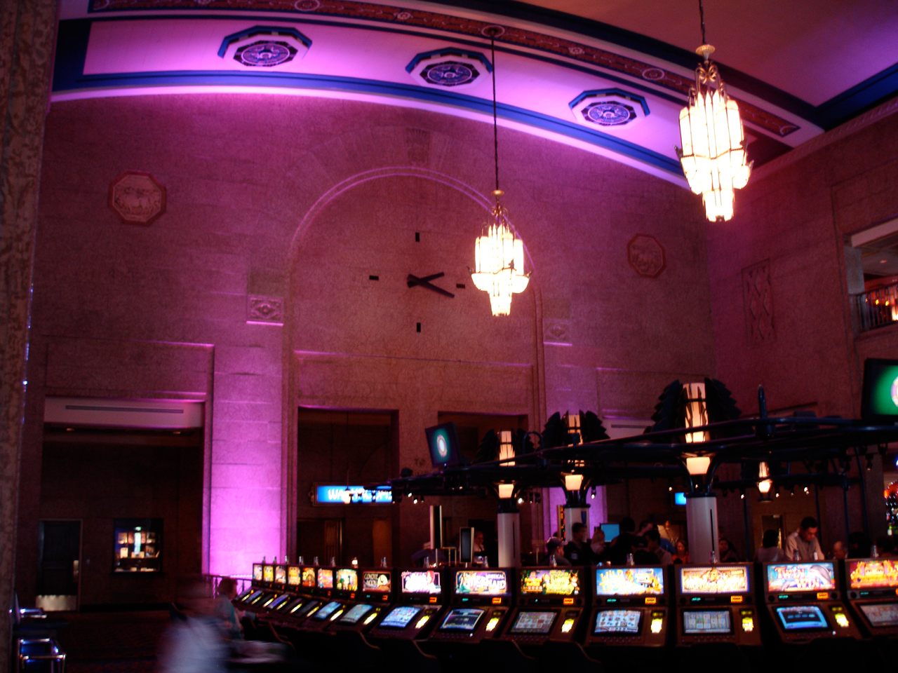 The concourse of Casino Regina, the restored railway station operated by SaskGaming