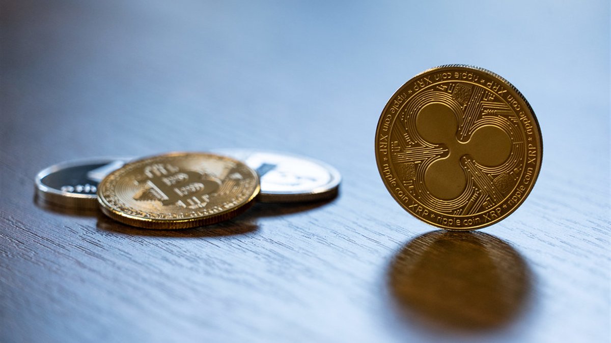 An XRP casino deposit moves the asset represented by this ripple coin medallion from a player wallet to an operator account