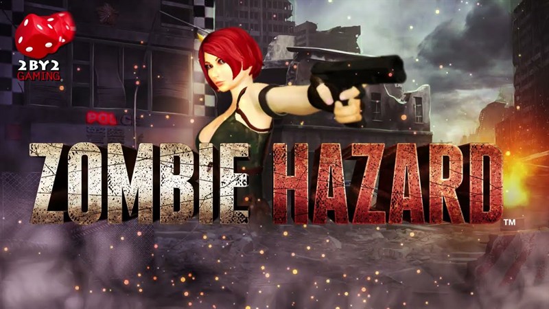 Zombie Hazard title art from 2By2 Gaming