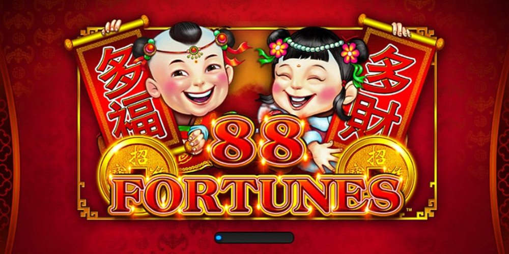 88 Fortunes title art, one of the Bally slots Canada players can find