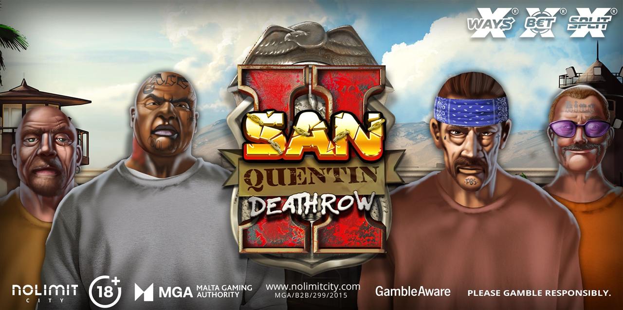 San Quentin 2: Death Row by Nolimit City, from the San Quentin slot series that PlayCasino singles out at GGBet Casino