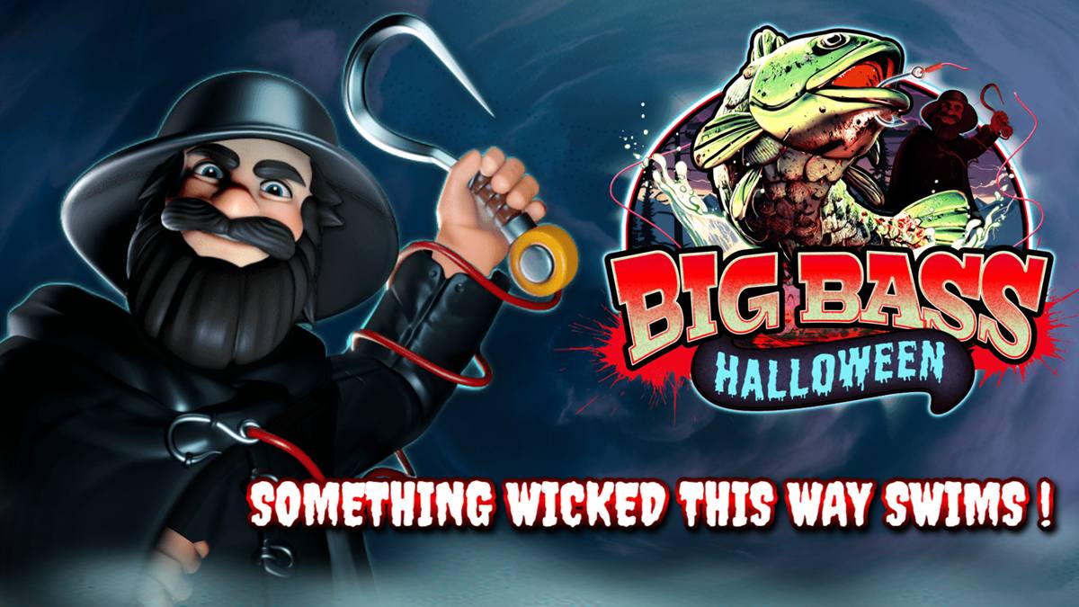 Big Bass Halloween title screen by Pragmatic Play, one of the Halloween slots Canada players can try