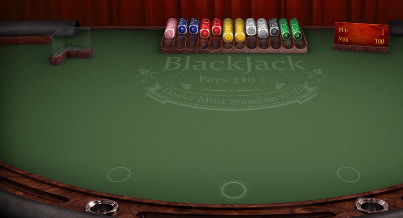 BGaming Multihand Blackjack table with three betting spots, one of the multi hand blackjack Canada games