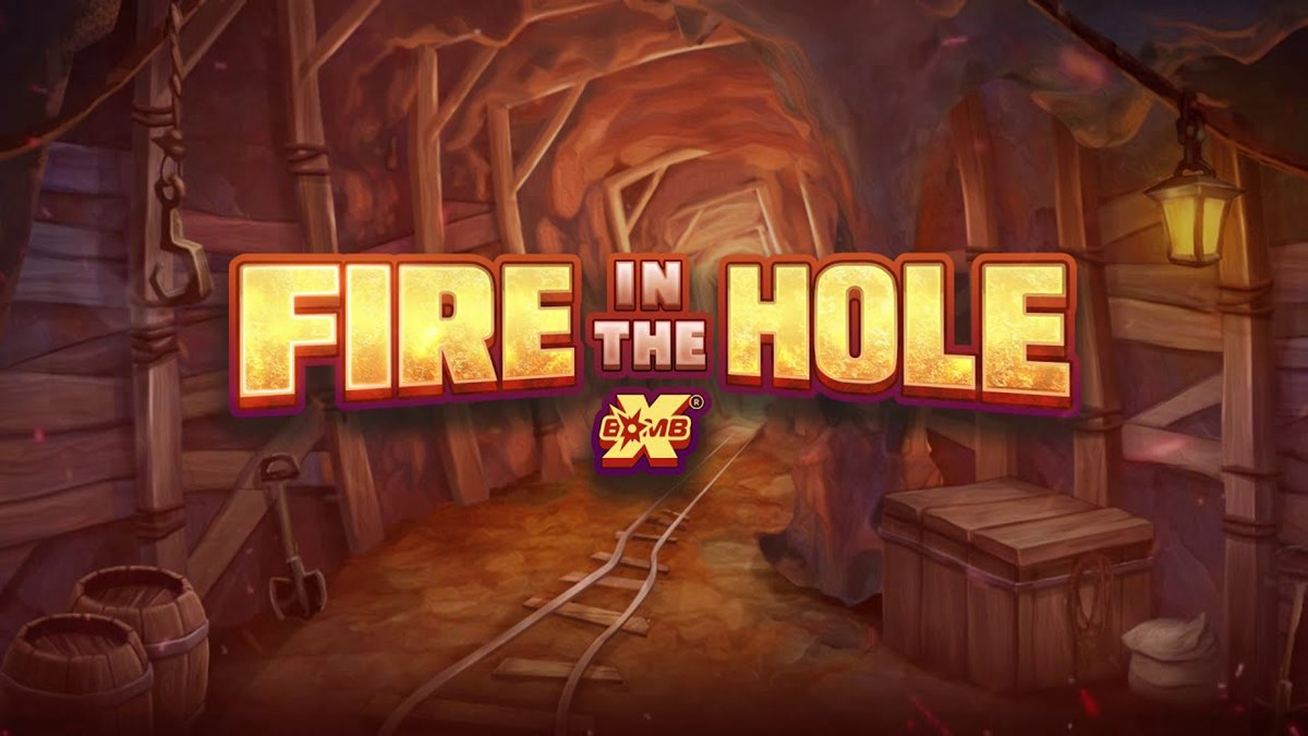 Fire in the Hole xBomb title screen, one of the Nolimit City slots Canada players know