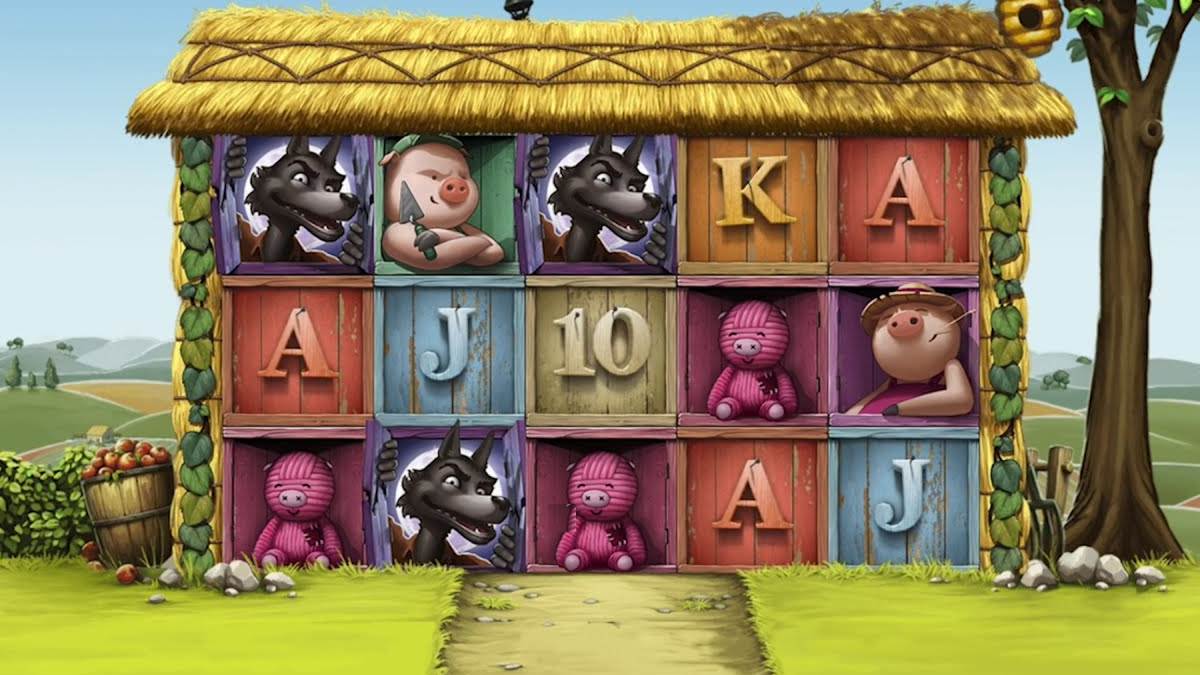 Big Bad Wolf reels with wolves, pigs and royals, the signature slot at Quickspin casinos Canada players join