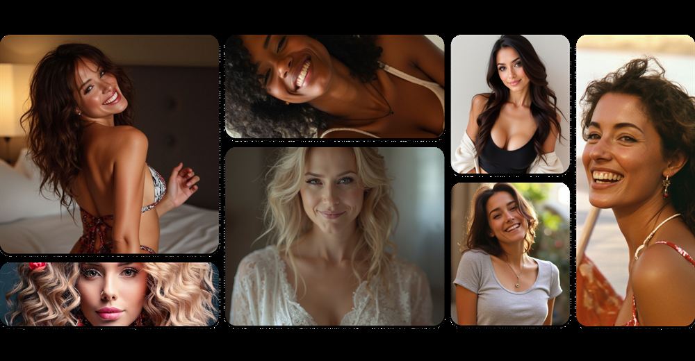 Sex Messenger homepage gallery of member-style photos, for this Sex Messenger review Canada