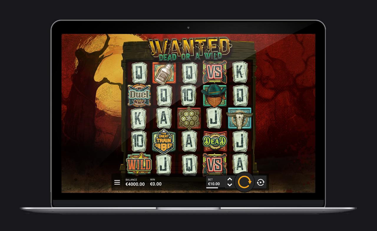 Wanted Dead or a Wild by Hacksaw Gaming, one of the most popular slots at Spinsino Casino