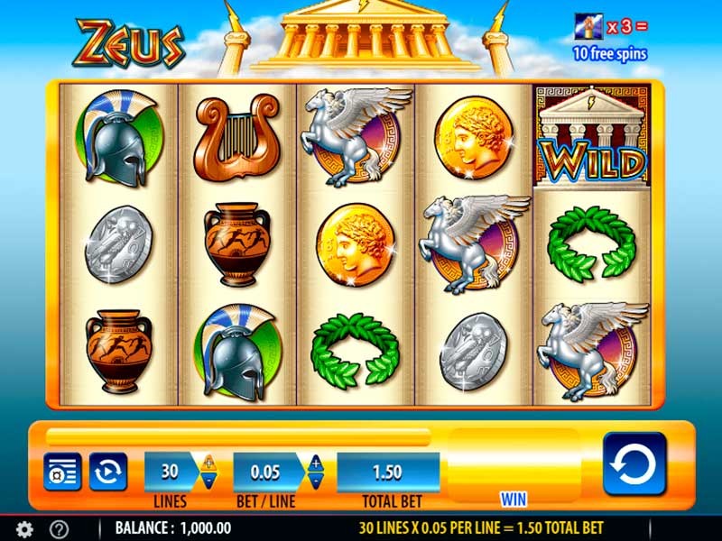 Zeus Slot Review – Free Play by WMS